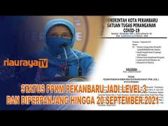 Kota Pekanbaru Mengalami Penurunan Status PPKM Menjadi Level